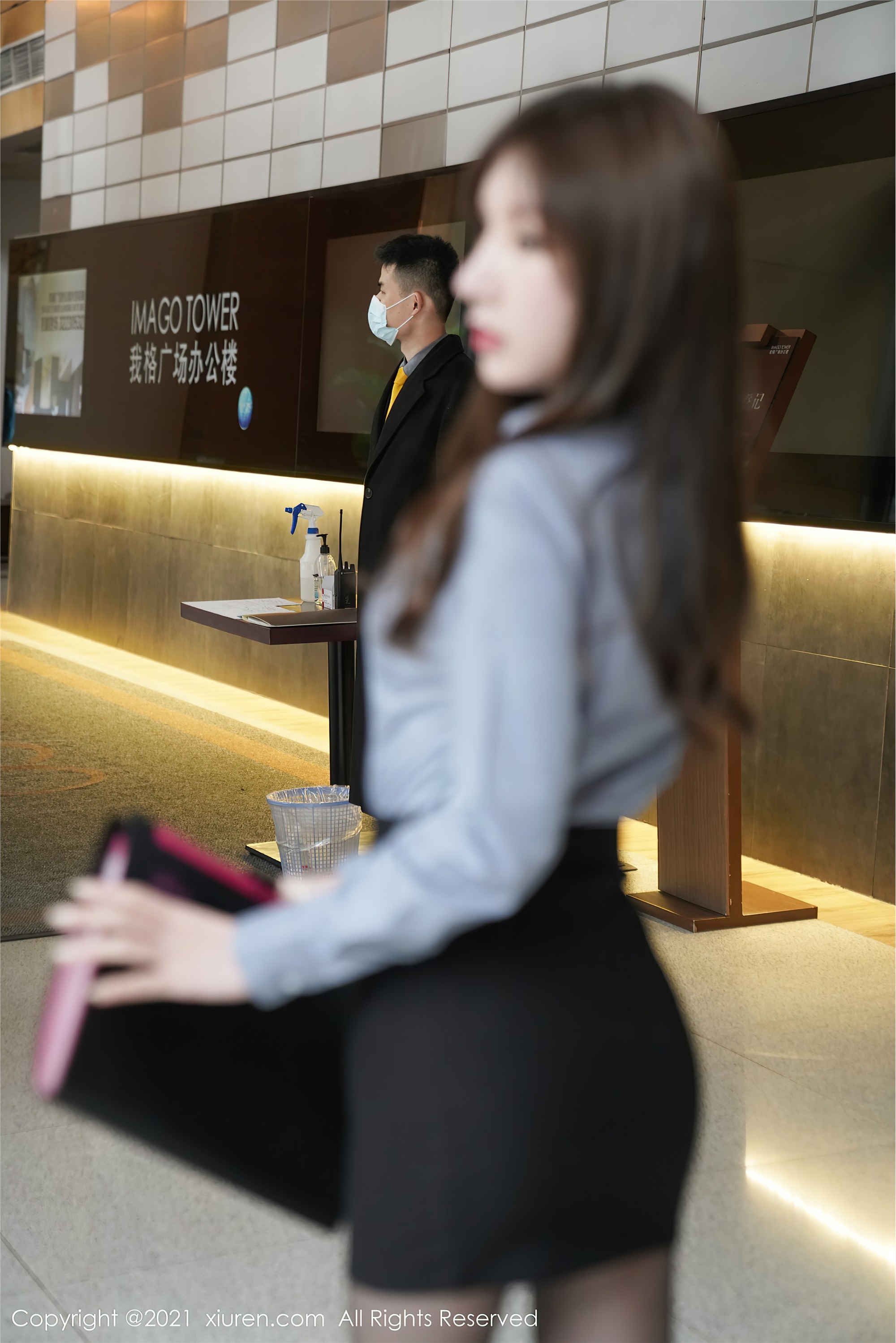 XiuRen秀人网  2021.03.10 No.3187 周于希Sandy 制服 黑丝